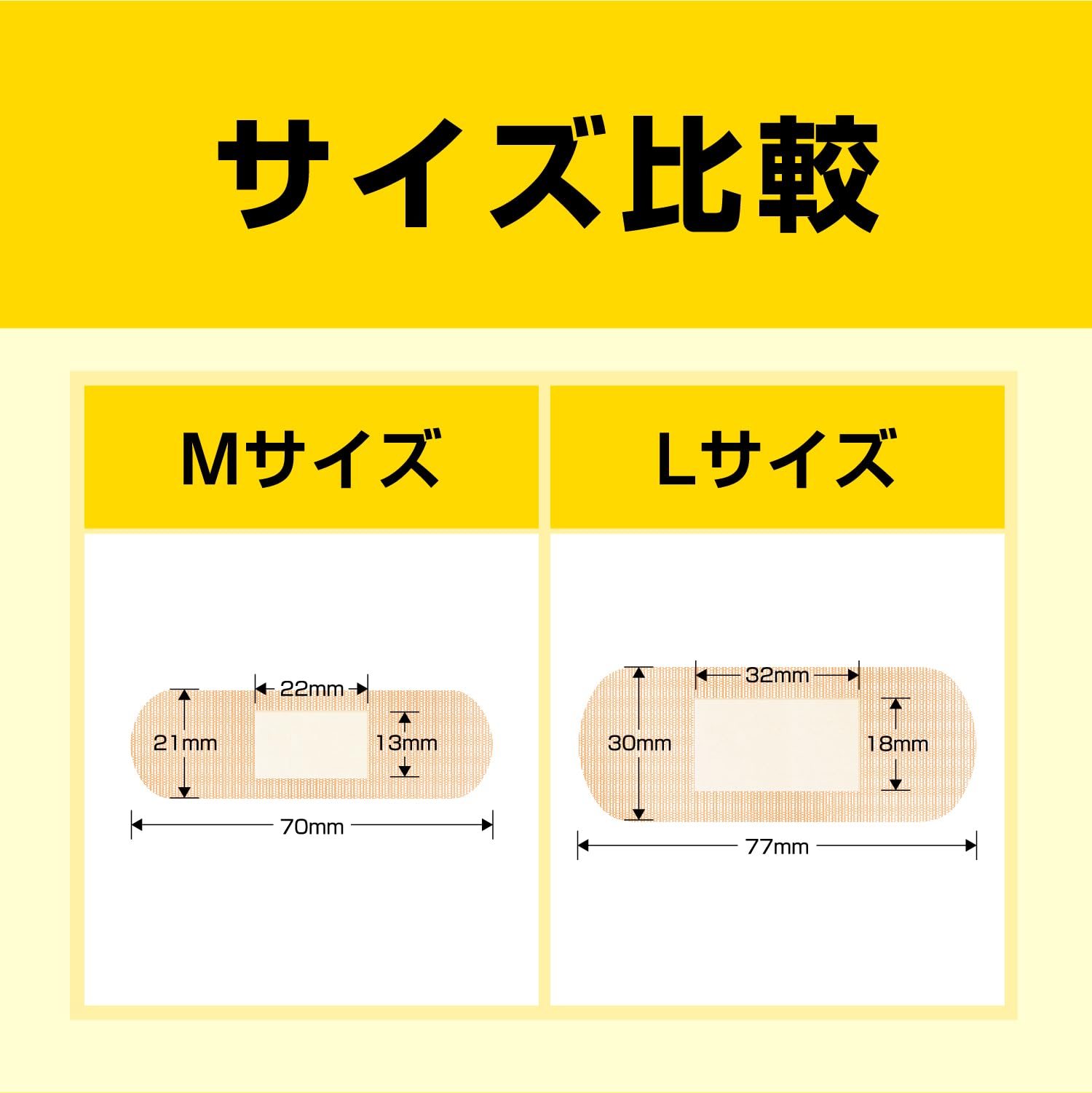 NICHIBAN Bandages Strong Hold M Size 21mm x 70mm
