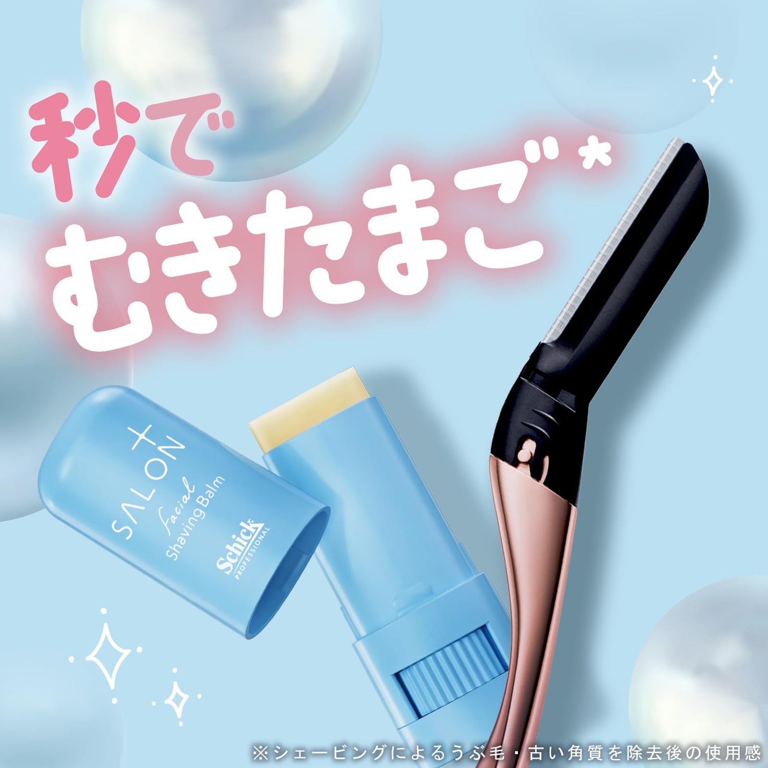 Schick Salon Plus Face Smoother Holder with Blades for Women