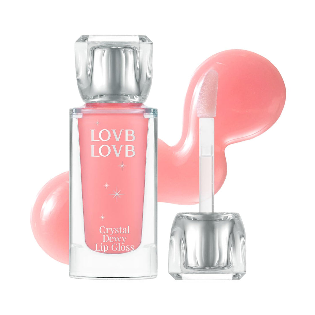 LOVB Crystal Dewy Lip Gloss 5g with Hydrating Finish