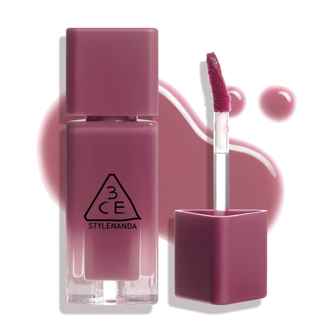 3CE Gummy Oil Tint 06 Mauve Jelly Lip Tint for Vibrant Lips