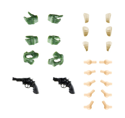 TOMYTEC Little Armory Tactical Gloves Set for Model Kits Green
