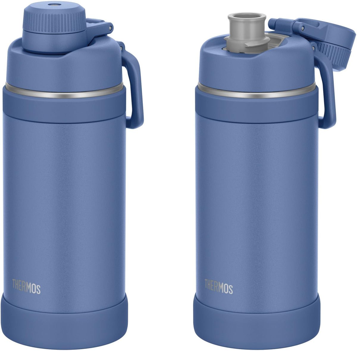 THERMOS Insulated Sport Bottle 750ml with Carry Loop in Ash Blue