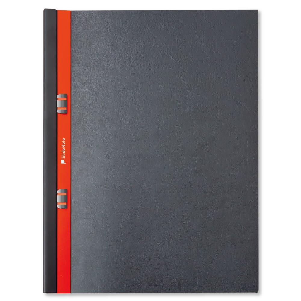 PAGEBASE SlideNote A4 Dark Gray Innovative Binder for Business Use