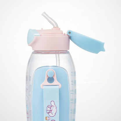 Skater One Push Straw Bottle with Shoulder Strap 780ml