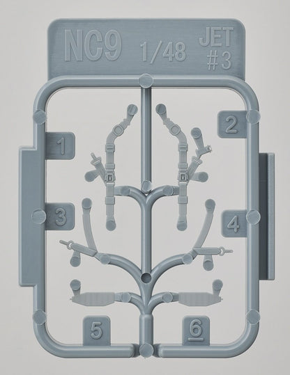 FineMolds 1/48 Nano Aviation Series Modern Aircraft Seatbelts