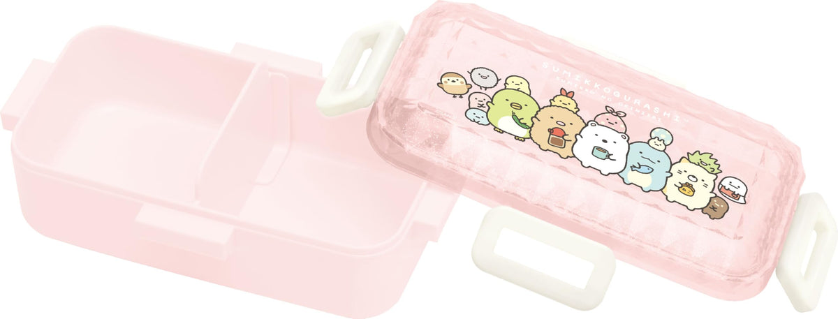 San-X Sumikko Gurashi 4-Point Lock Lunch Box with Diamond Cut Design