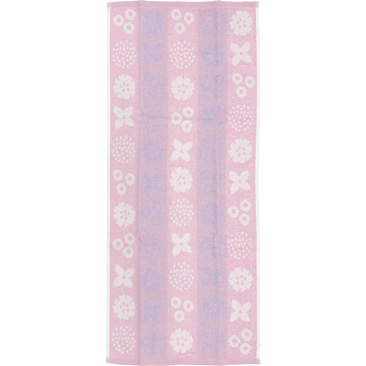 Hayashi Face Towel Set Soft and Absorbent Floral Design Pink 34x80cm
