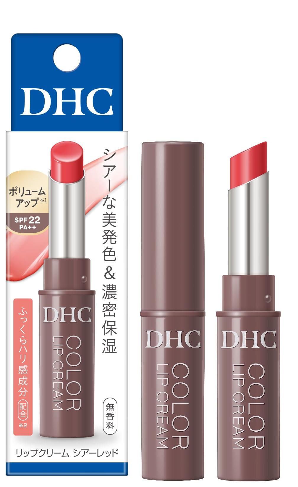 DHC Lip Cream Sheer Red Moisturizing Balm