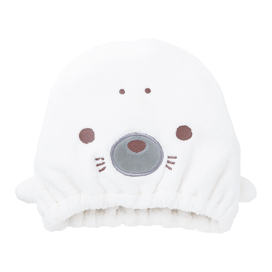 LIV HEART Animal Hair Cap Seal Soft Towel 22cm Quick Dry