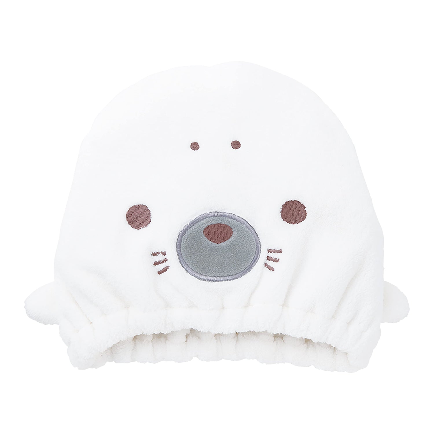 LIV HEART Animal Hair Cap Seal Soft Towel 22cm Quick Dry