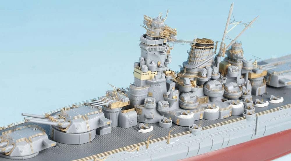 Tetra Model 1/700 Scale Model Detail Parts for Japanese Battleship Musashi