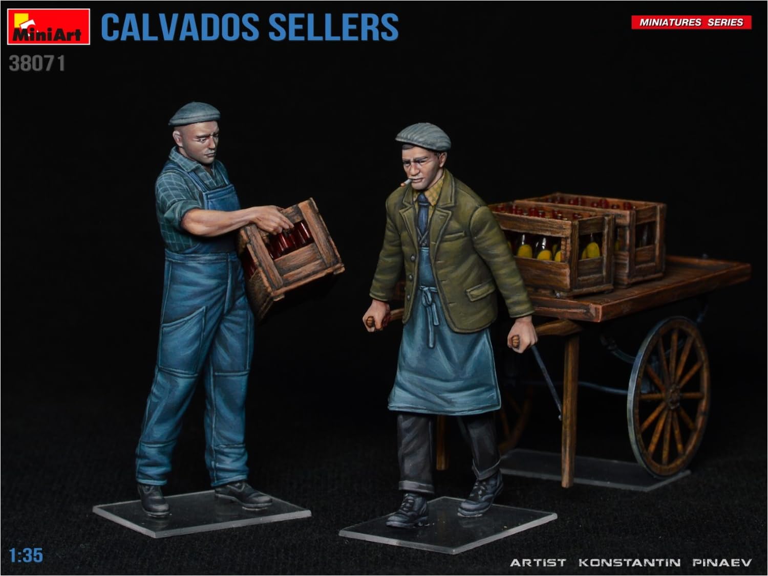 Miniart 1/35 Calvados Figures Set with 2 Models