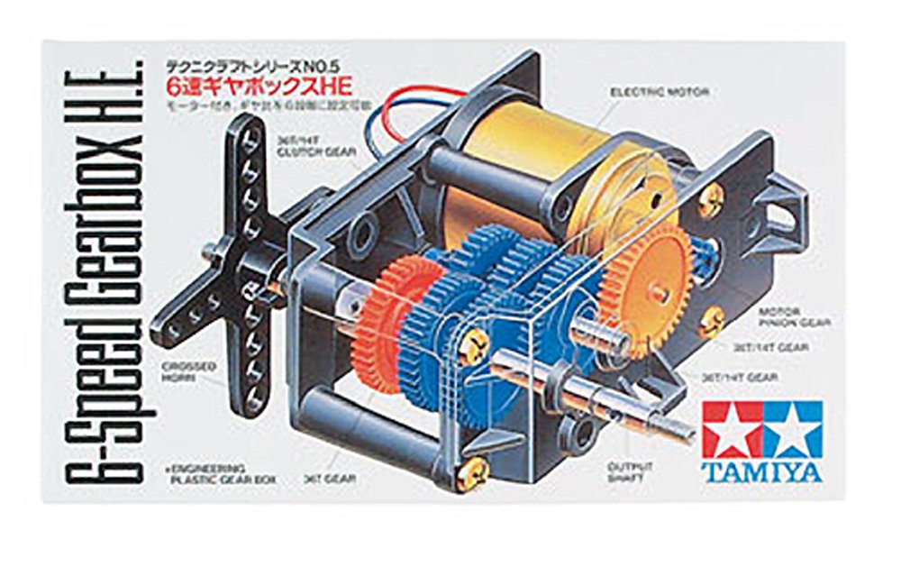 TAMIYA Technicraft Series No.5 Six-Speed Gearbox