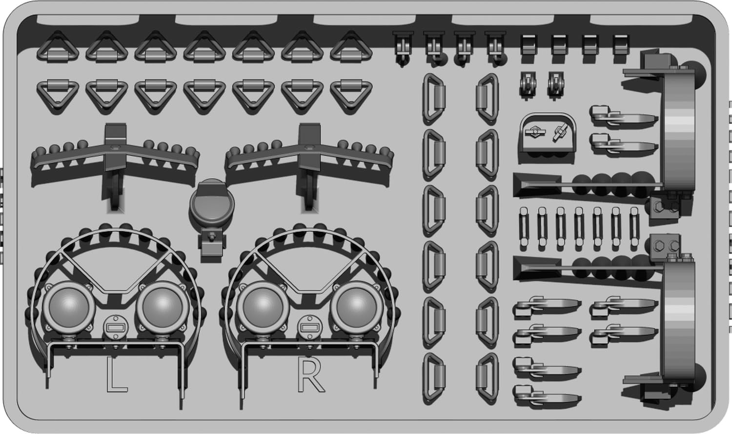 BSK Model 1/35 Modern US M48A3 Patton Tank Detail Set