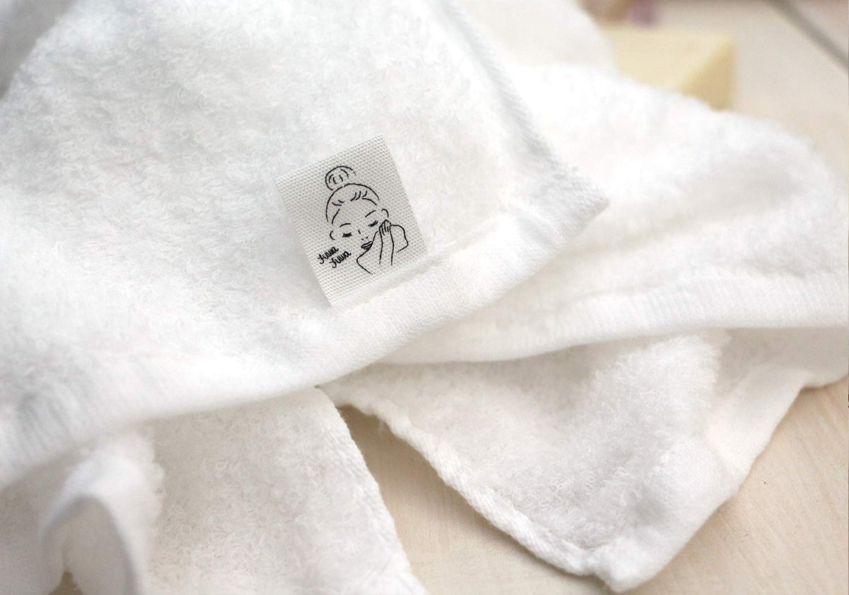 Honda Towel Oboro Towel Soft Face Towel White 33x60cm