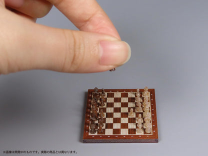 MIC D.I.G. Chess Figure Play Wooden Grain Version Color Finished Model