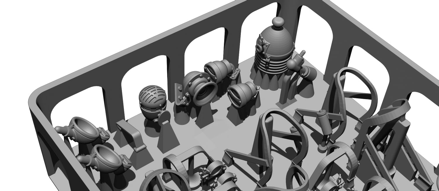 BSK Model 1/35 WWII M4 Sherman Tank Light and Horn Set for Models