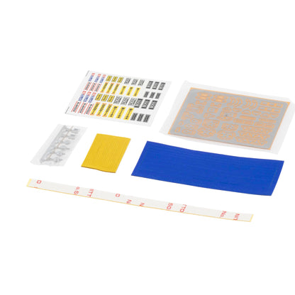 Model Factory Hiro Flexible Sheet Belt Set 1/20 Scale Blue 2 Sets