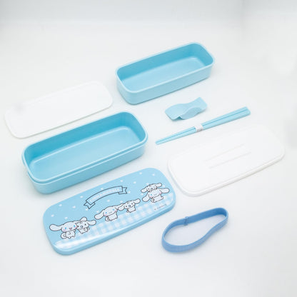OSK Cinnamon Roll Two-Tier Lunch Box with Dividers