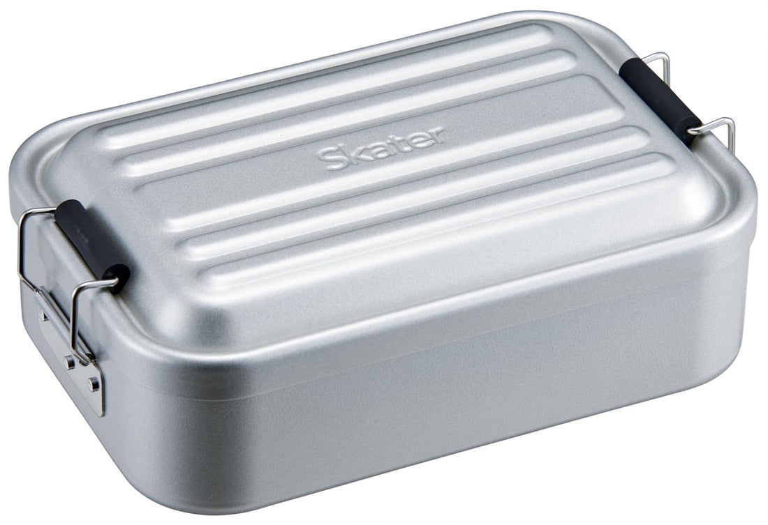 Skater Aluminum Lunch Box 850ml with Dome Lid for Easy Cleaning