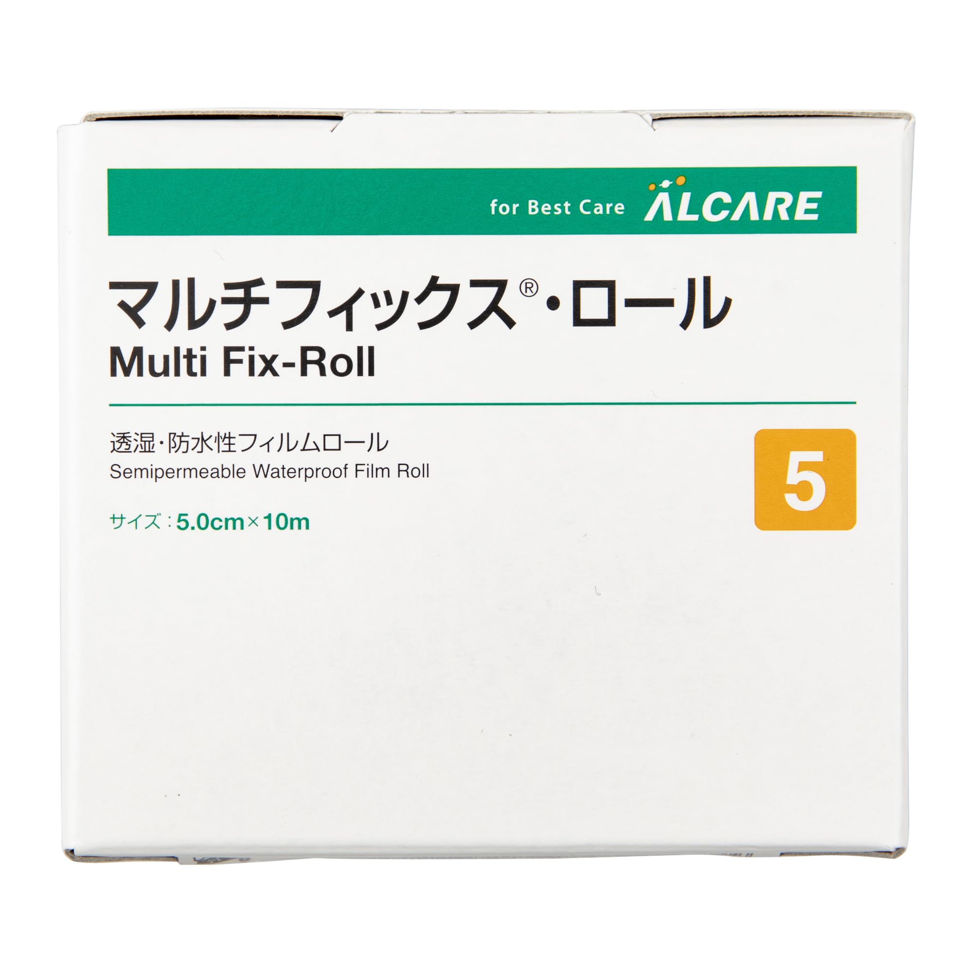 ALCARE Waterproof Surgical Tape 5cm x 10m for Easy Application