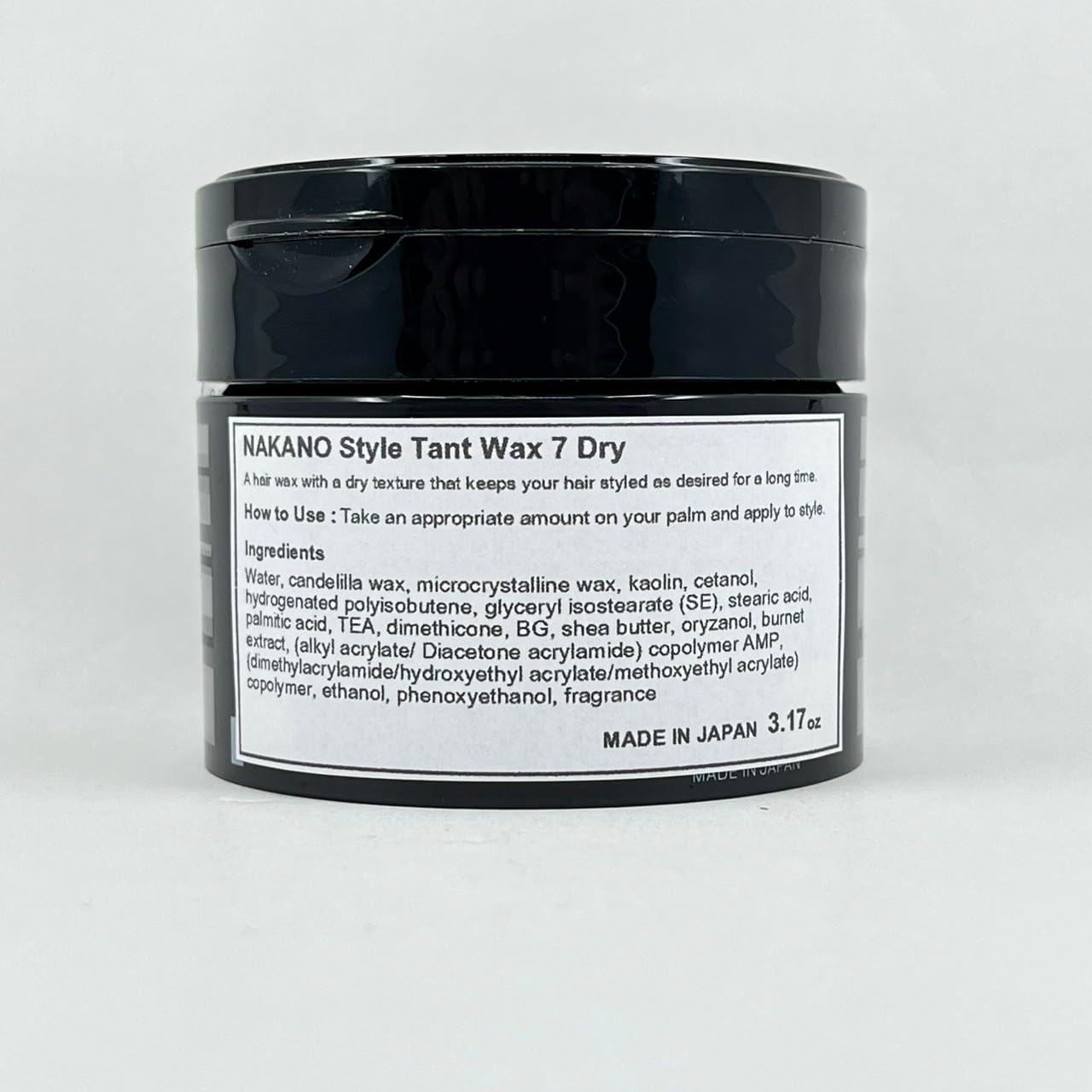 NAKANO TANTO Wax 7 Long-Lasting Dry Finish 90g