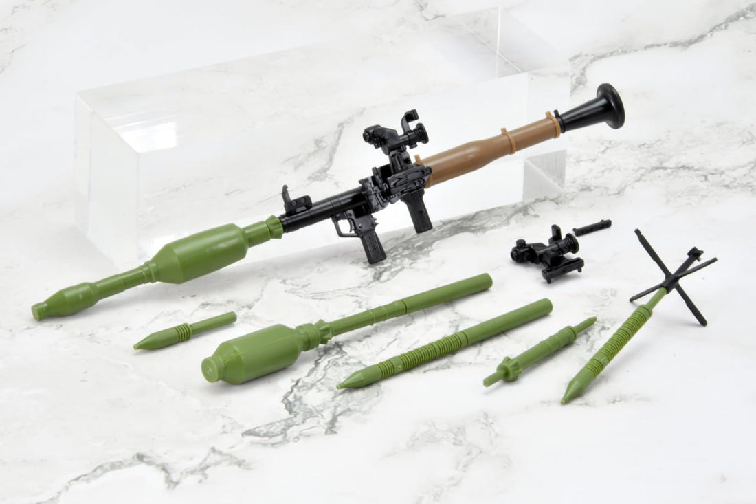 TOMYTEC 1/12 Little Armory RPG7V2 Type Unpainted Assembly Kit