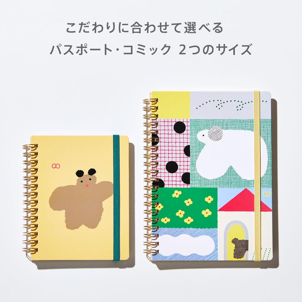 Kingjim Notebook Hitotoki Passport Size Fruits