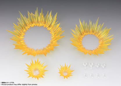 TAMASHII NATIONS SHOCK IMPACT Yellow Ver. Effect Parts for S.H. Figuarts 140mm