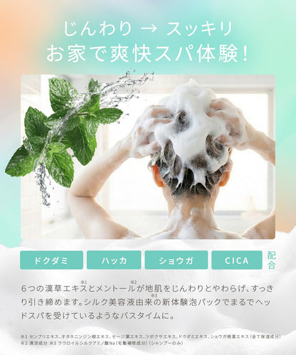 CLAYGE Shampoo and Treatment Set 400ml with Pear and White Musk Scent