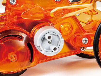 TAMIYA Fun Work Series Rubber-Powered 3-Wheel Car Kit