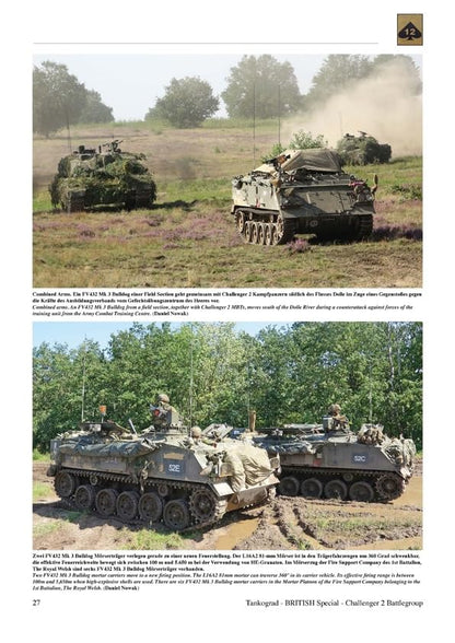 Tankograd Challenger 2 Combat Group Model Reference Book TG-F9041