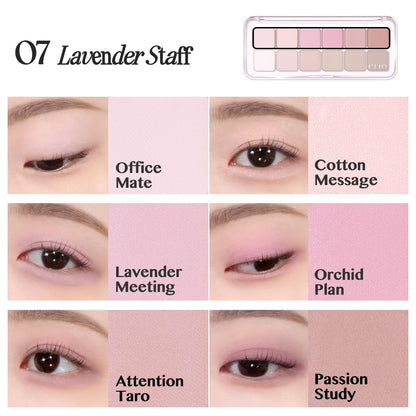 CLIO PRO EYE PALETTE AIR Lavender Staff for Versatile Makeup Looks