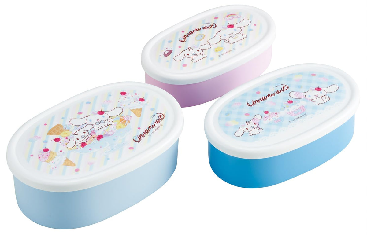 Skater Bento Box Set with Seal Containers Made in Japan