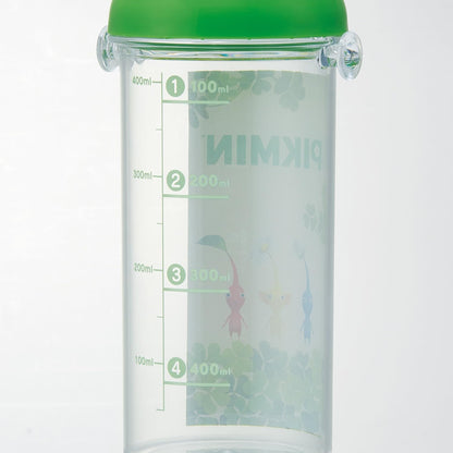 Skater Kids Plastic Water Bottle 480ml with Measurement Pikmin Design