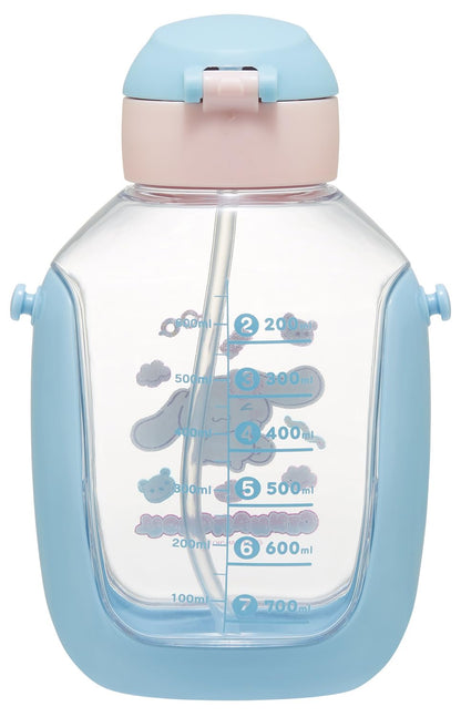 Skater One Push Straw Bottle with Shoulder Strap 780ml