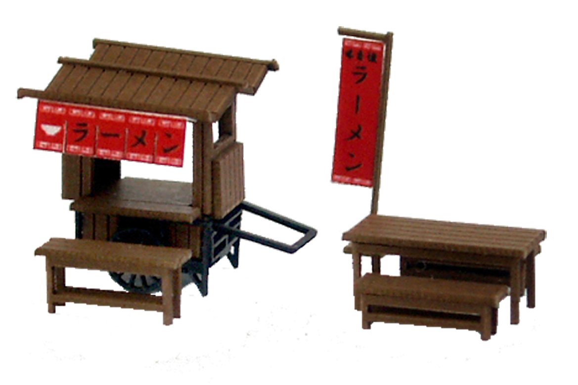 Sankei 1/150 Scale Diorama Option Kit Street Stall A MP04-26