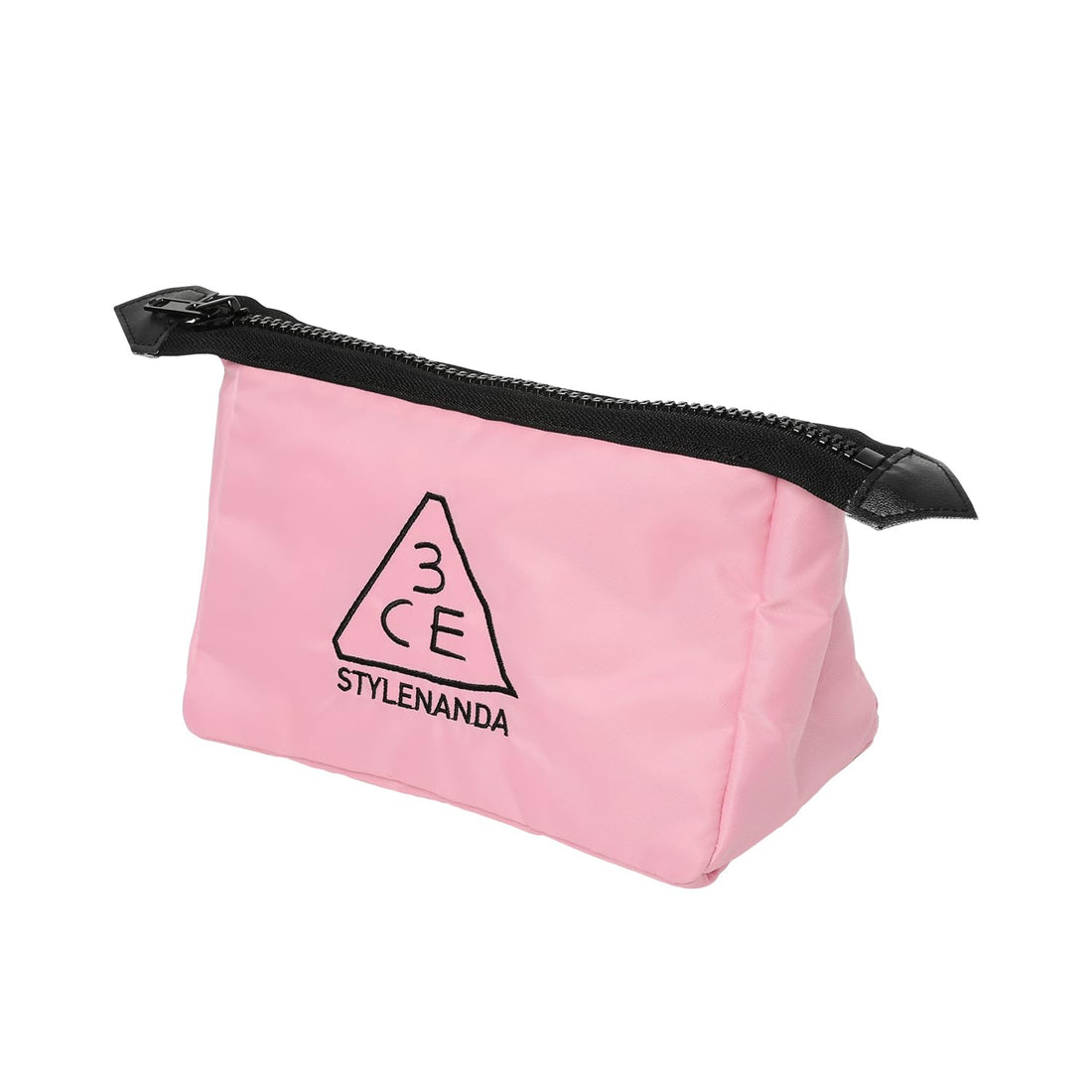 3CE Small Pink Lumoar Cosmetic Pouch for Travel and Daily Use