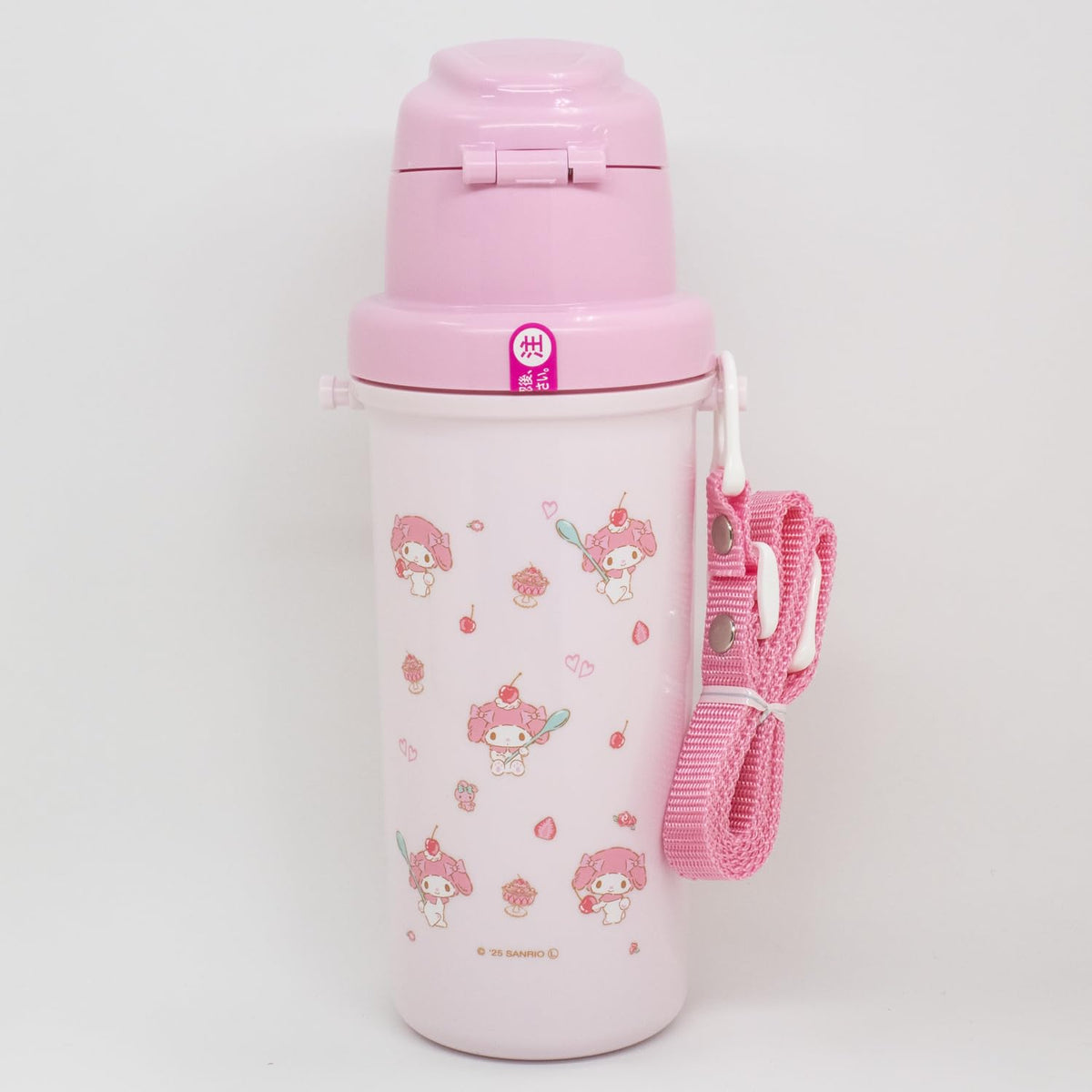 OSK Kids Water Bottle 600ml with Shoulder Strap My Melody
