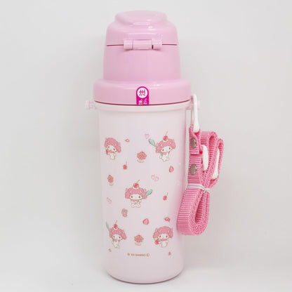 OSK Kids Water Bottle 600ml with Shoulder Strap My Melody