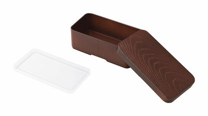 Kakusee Bento Box Traditional Style Rectangular 520ml with Chopsticks