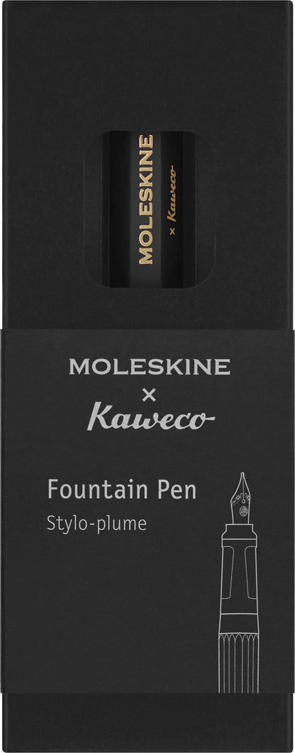 Moleskine Fountain Pen with Kaweco Fine Nib for Smooth Writing