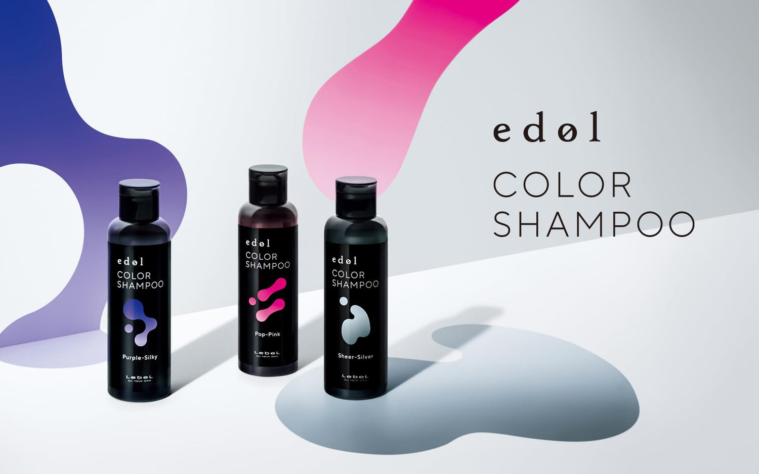 LebeL Edol Color Shampoo SS Sheer Silver 150ml for Japanese Hair Care
