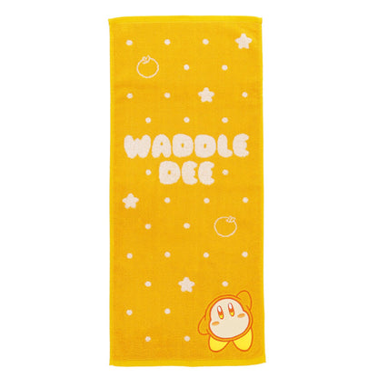 Marushin Face Towel Nintendo Kirby Cosmic Orange Cotton 100%