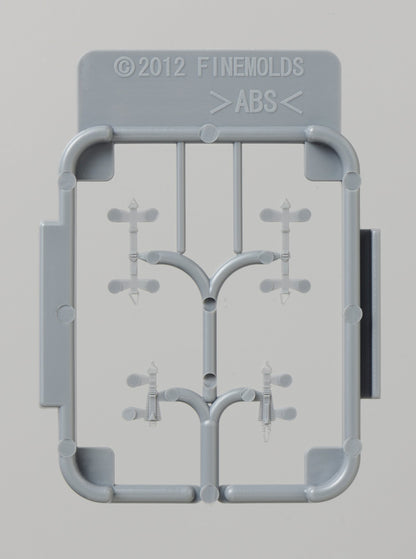 FineMolds 1/72 Scale Model Parts for WWII German Aircraft Seatbelts