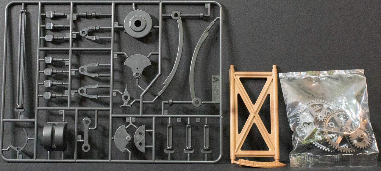 Academy Leonardo da Vinci Manuscript Measuring Clock Model Kit