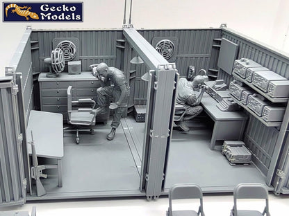 Gecko Models 1/35 American Military Base Container Command Station Model