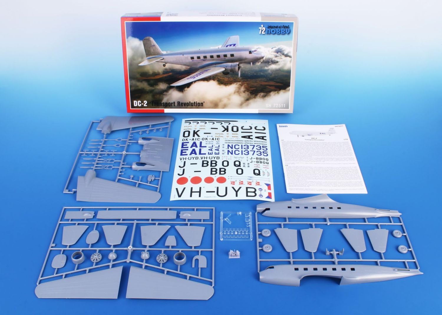 Special Hobby 1/72 Douglas DC-2 Twin-Engine Transport Model Kit