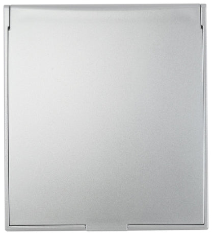 KAI Compact Mirror with 5x Magnification Silver Hand Mirror