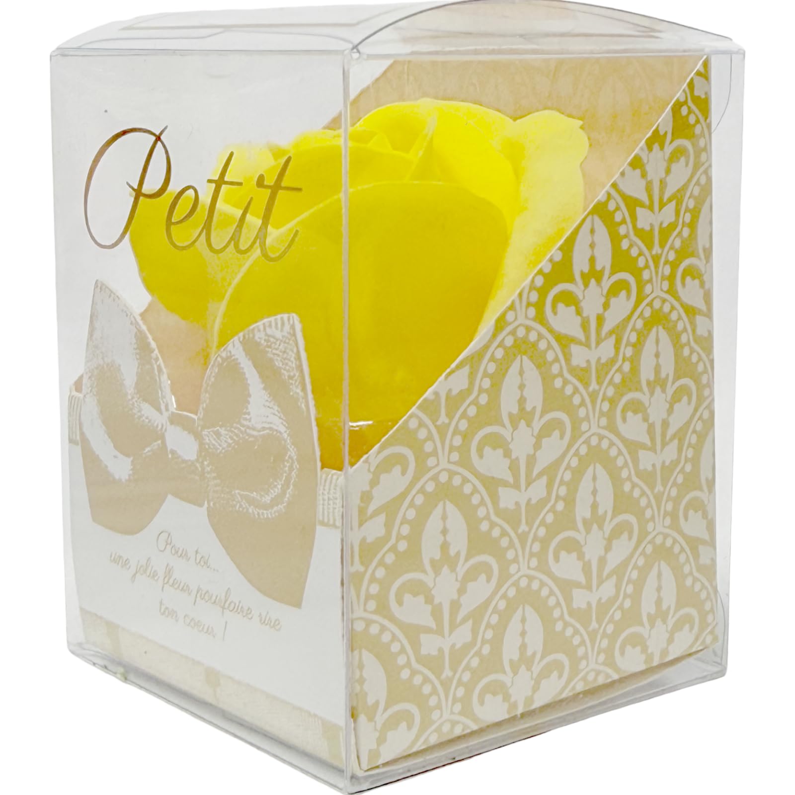 Q-FLA Bath Soak with Soap Flower Set for Gifting and Celebrations